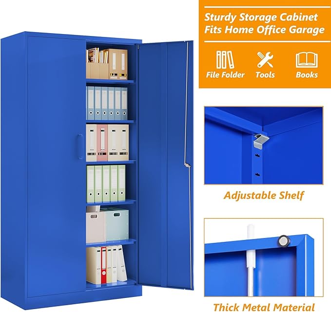 STANI Metal Garage Storage Cabinet - Image 4