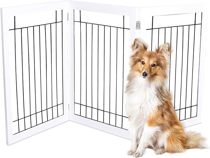 Internet's Best Traditional Wire Dog Gate by BIRDROCKHOME