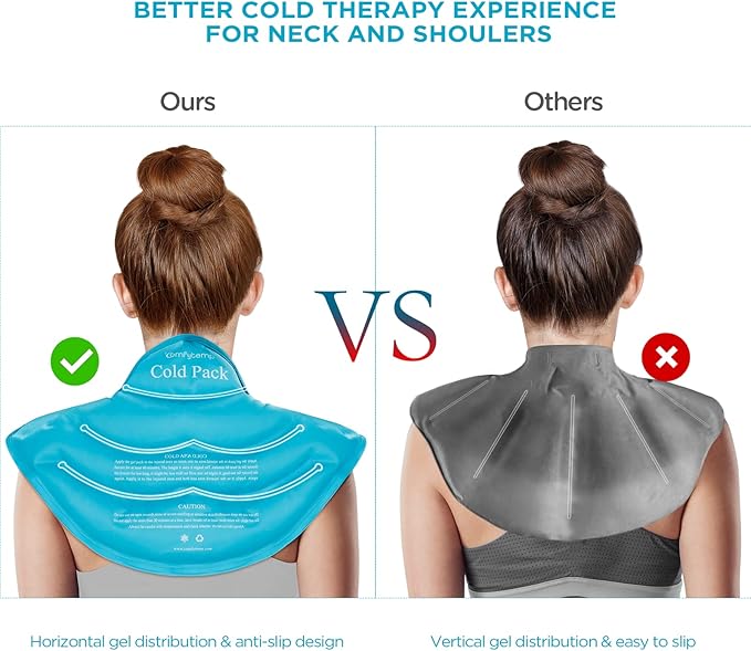 Comfytemp Ice Pack for Neck Shoulders Pain Relief, FSA Approved HSA, Resuable - Image 4