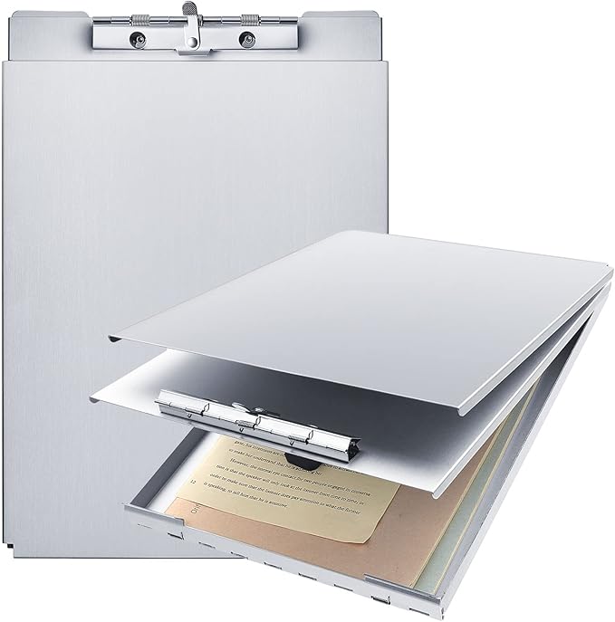 Henoyso Metal Storage Clipboard Bulk Heavy Duty Aluminum Clip Board by Henoyso