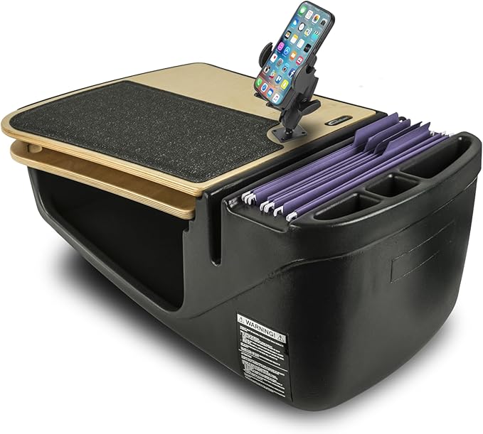 AutoExec GripMaster Car Desk for Your Vehicle Workstation and Mobile Office by AutoExec