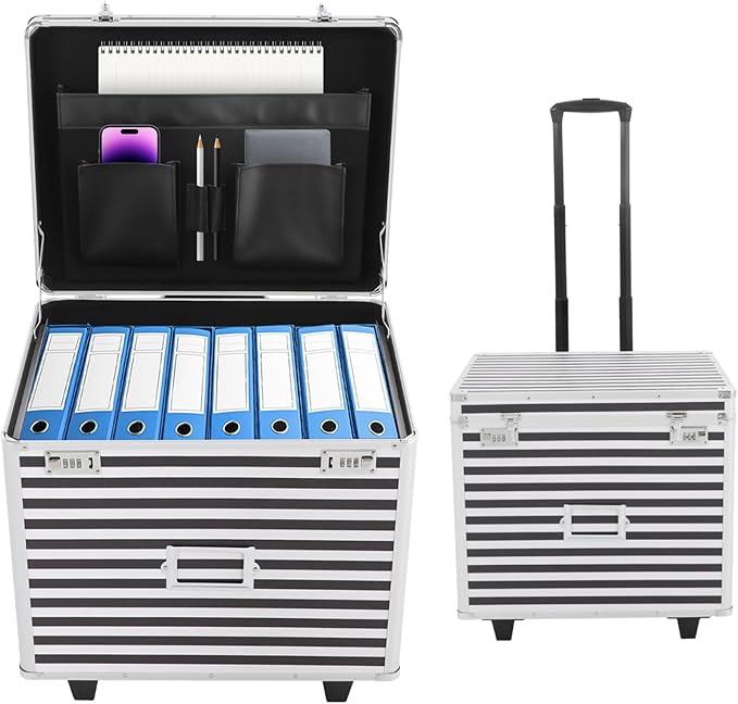 Rolling Cart for Teachers, Rolling File Cart by LEYSRIS