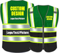 BeautyWill Custom Logo Safety Vest Class2 High Visibility Reflective Vest by BeautyWill