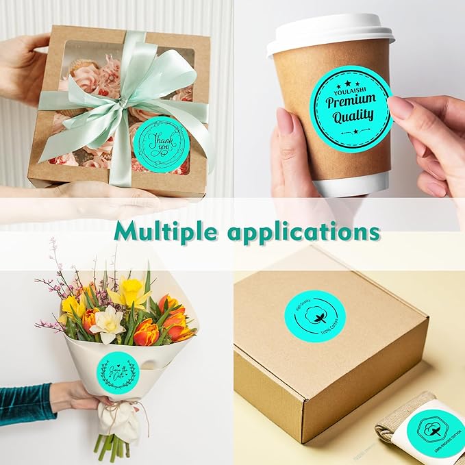 3 X 3 Inch Color Coding Dot Labels Circle Thermal Printable Waterproof 500 Pcs - Image 5