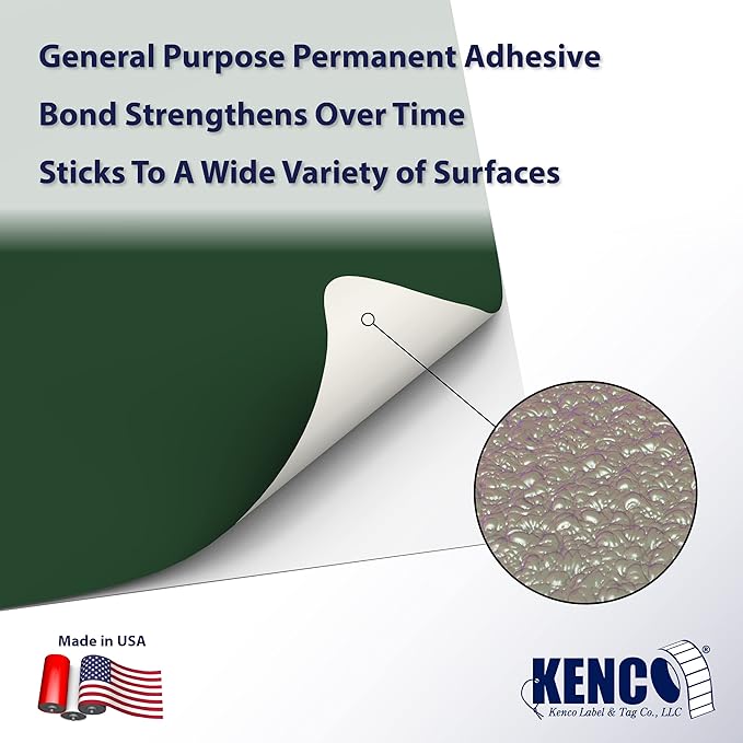 Kenco Color Coding 3 X 5 Rectangle Labels, Inventory Control Stickers 500 - Image 2