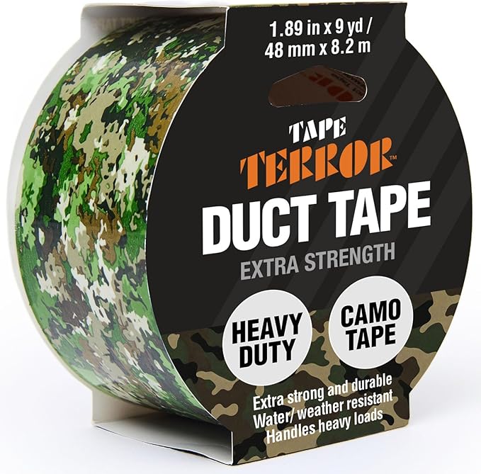Heavy-Duty Camo Packing Tape by TapeTerror