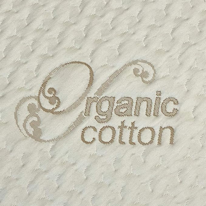 Foamma 1” x 30” x 72” High Density Foam Bunk Mattress, Organic Cotton Cover - Image 3