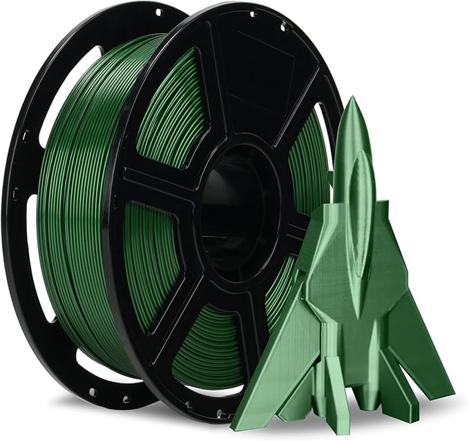 FLASHFORGE Rapid PETG Filament 1.75mm Metallic Green, Max 600mm/s High Speed by FLASHFORGE