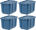 IRIS USA 4-Pack 12 Gallon Storage Bins by IRISUSA