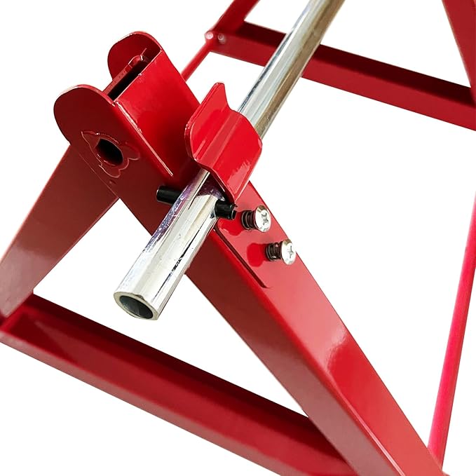 Cable Reel Drum Roller Holder Wire Dispenser Cable Rack Fold Spool Holder - Image 5