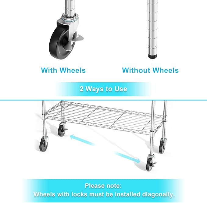 Auslar 3-Shelf Storage Shelves - Image 6