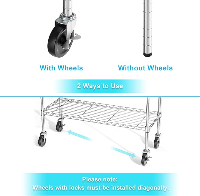 Auslar 5-Shelf Storage Shelves - Image 3