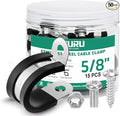 15PCS 5/8 Inch Cable Clamps by OURU