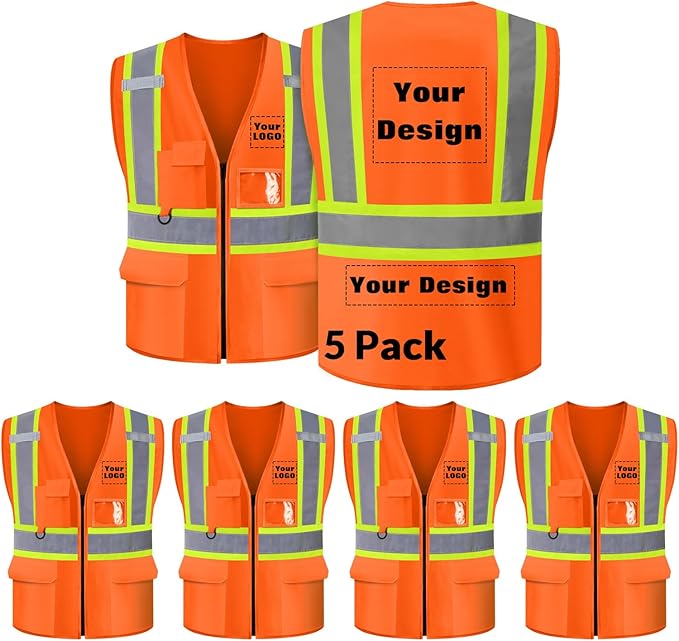 Safety Vest Customize Logo by evershare