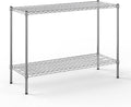18" Deep x 48" Wide x 34" Height Wire Shelving Kit | 2-Tier | NSF Commercial by Regal+Altair