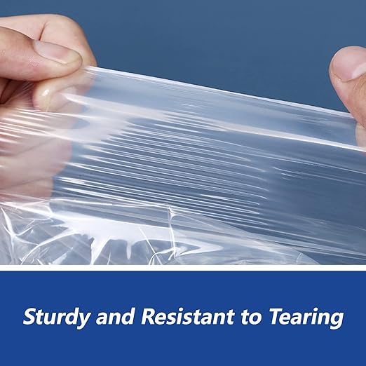 iMailer - 100 Count - 12" x 18" Poly Bags - Clear Plastic Packaging Bags - Image 4
