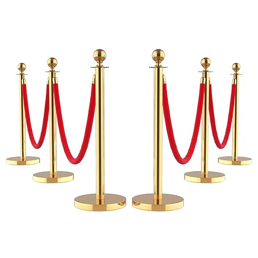 6Pcs Stainless Steel Stanchion Posts - Image 2