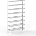 14" Deep x 48" Wide x 86" Height Wire Shelving Kit | 8-Tier | NSF Commercial by Regal+Altair