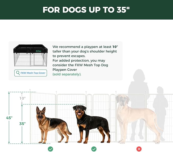 FXW Rollick Unleashed Dog Playpen - Image 6