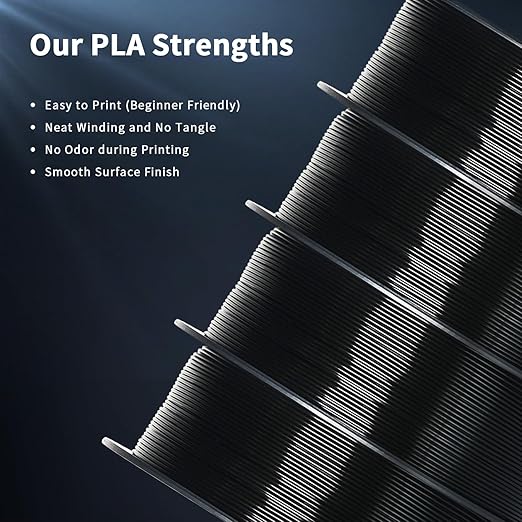 Geeetech 3D Printer Filament, PLA Filament 1.75mm Bundle 2kg - Image 6