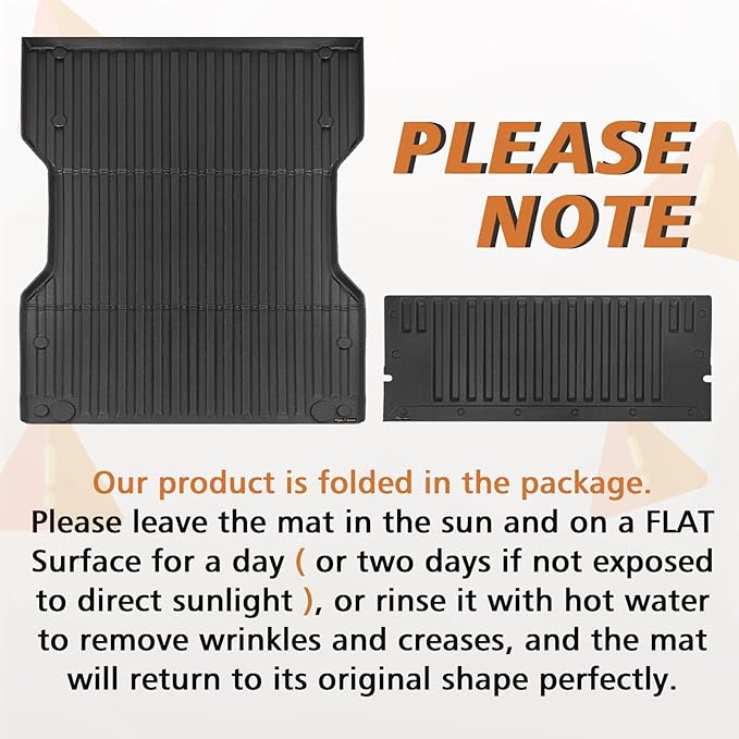 TripleAliners for Tacoma 2024 2025 | Truck Bed Mat & Tailgate Mat | All Weather - Image 5