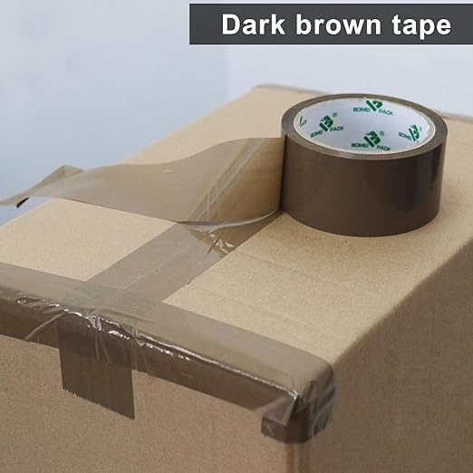 BOMEI PACK 36Rolls Brown Packing Tape - Image 6