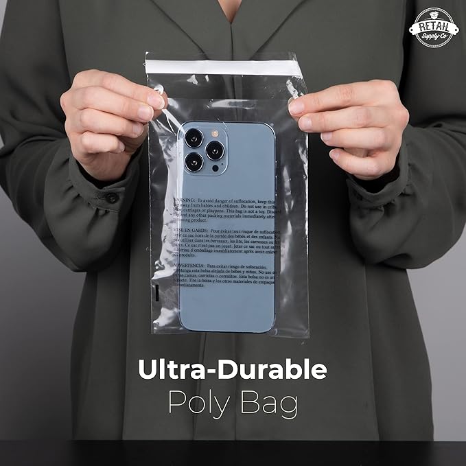 Retail Supply Co Poly Bags 5x7" - Image 3