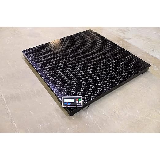Liberty Scales Heavy Duty Industrial 48" x 48" Floor Scale - Image 2