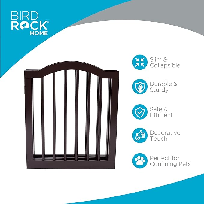 INTERNET'S BEST Arched Top Dog Gate | 4 Panel, and Porch | Portable, Extra Wide - Image 3