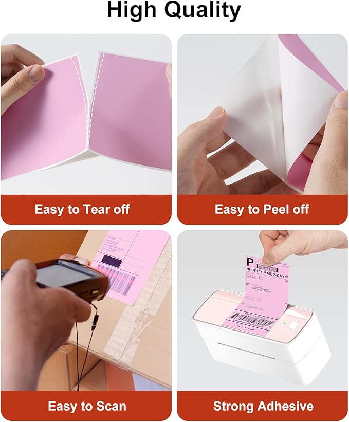 Phomemo 4x6 Thermal Label Printer Paper - Image 4
