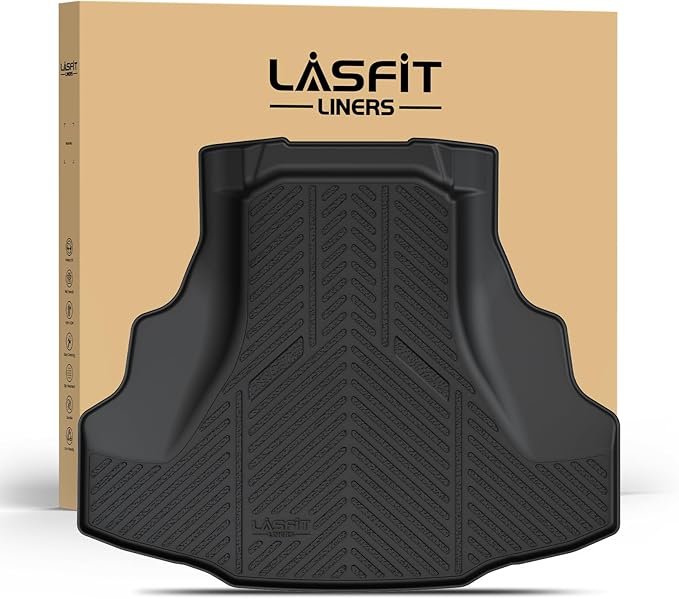 LASFIT Cargo Mat for Honda Accord 2008 2009 2010 2011 2012, All Weather TPE by LASFIT
