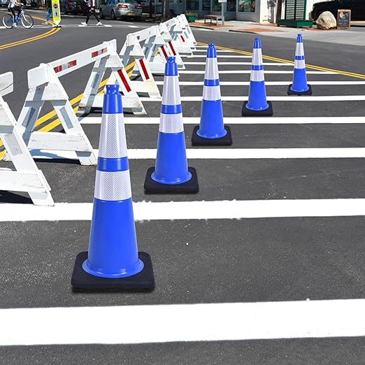 360 Pack 28" Blue Traffic Cones - Image 5