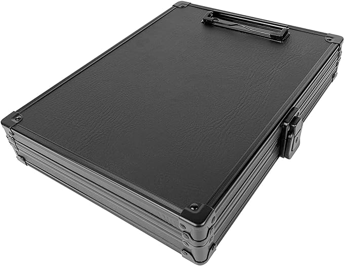 Vaultz Locking Storage Clipboard, 2.15 x 12.75 x 9.75 Inches, Tactical Black - Image 3