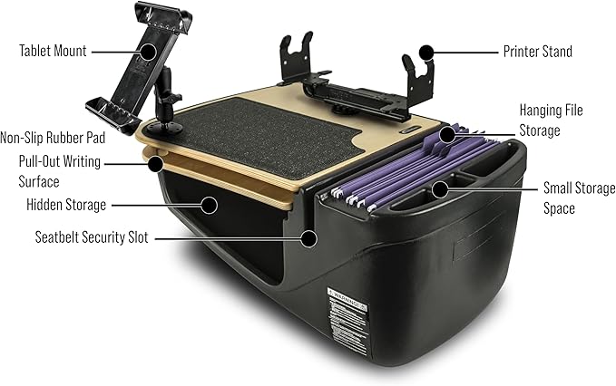 AutoExec AE-GMCD-PS-TAB-11M GripMaster Car Desk - Image 3