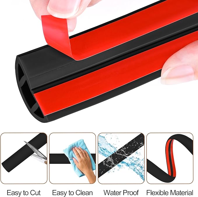 MYFAMIREA 10FT Floor Cord Cover - Image 3