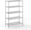 24" Deep x 54" Wide x 86" Height Wire Shelving Kit | 5-Tier | NSF Commercial by Regal+Altair