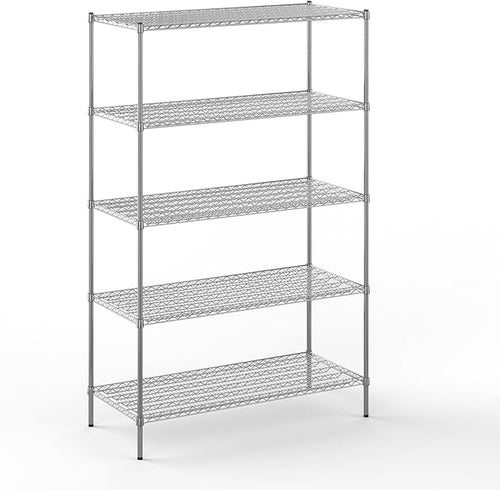 24" Deep x 54" Wide x 86" Height Wire Shelving Kit | 5-Tier | NSF Commercial by Regal+Altair