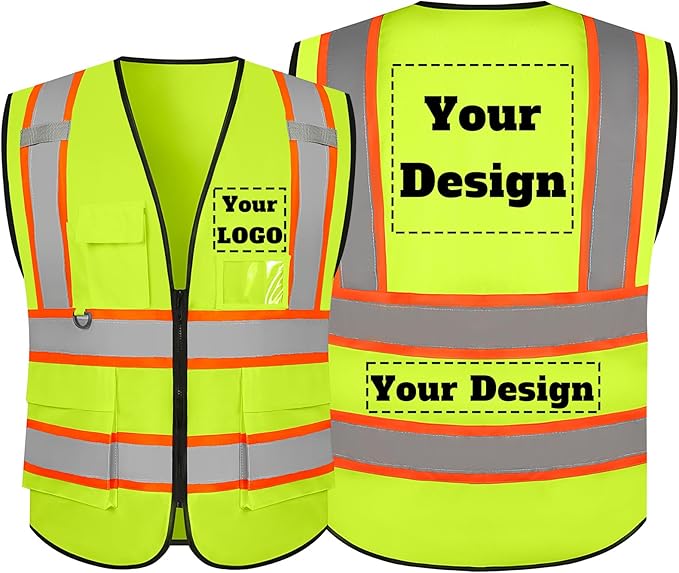 Safety Vest Customize Logo by evershare