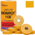 Perco Florescent Orange Pricing Labels by Perco