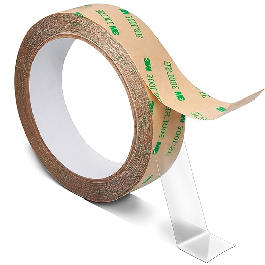 Thin Double Sided Tape Heavy Duty, Heat Resistant, Waterproof, Sticky Mounting by Aihoulu