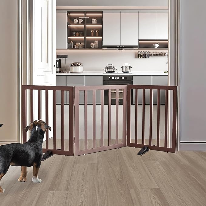ZJSF Freestanding Indoor Dog Gate - Image 2