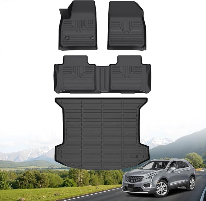 Hutisya-Floor Mats & Cargo Liner Set Fit by Hutisya