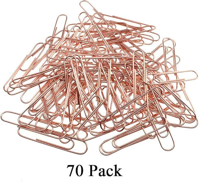 HAHIYO Paper Clips Large Sturdy 2 inches Length 70 Pack Paperclips Heavy Duty - Image 5