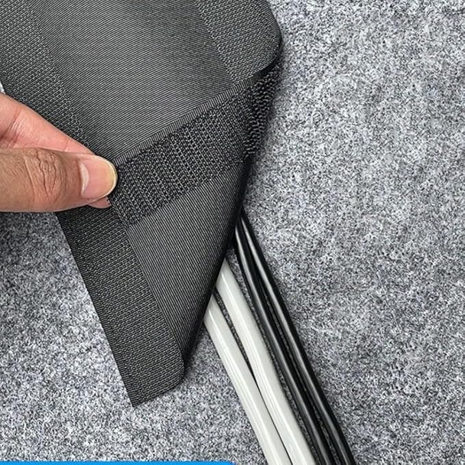 Floor Cable Cover Protector for Wires, 3 Meters Long Cord Management Solution - Image 6
