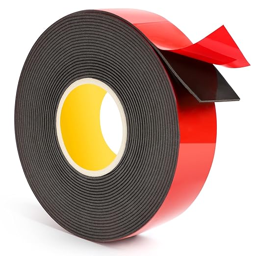 EMITEVER Double Sided Tape Heavy Duty, Acrylic Foam Mounting Tape 16.4FT X 1IN by EMITEVER