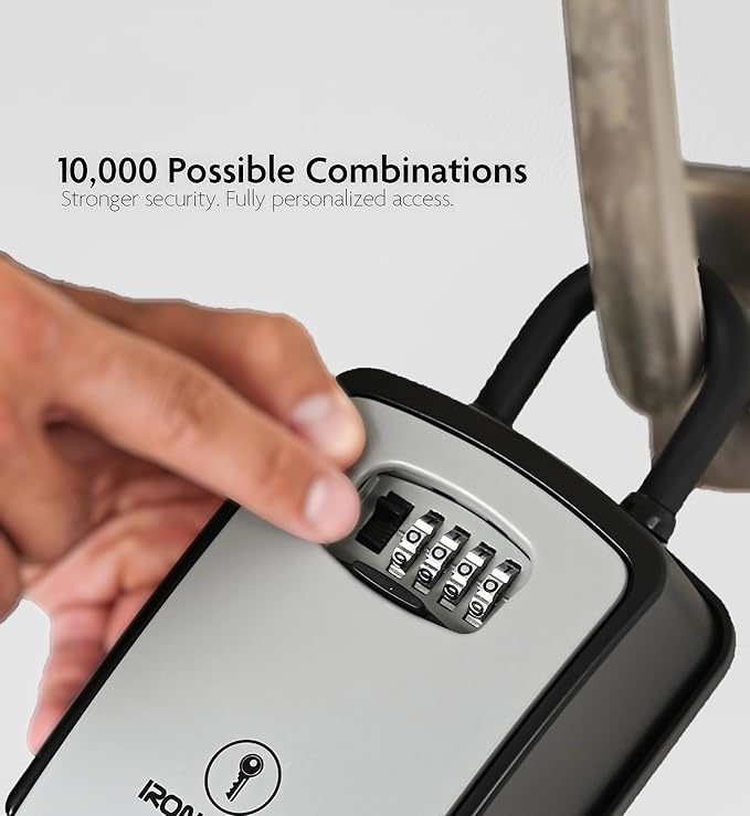 Iron Lock® Key Lock Box Portable - Image 2