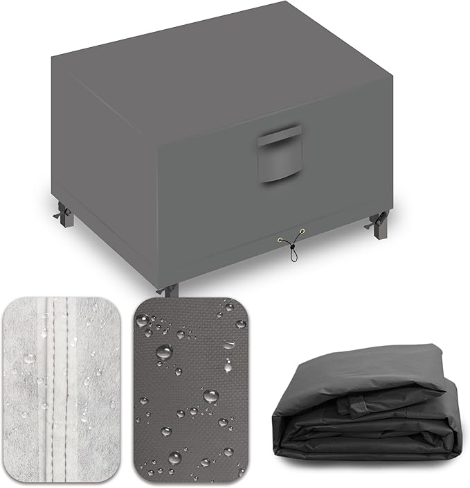 Heavy Duty Patio Furniture Covers Waterproof, 600D Outdoor Furniture Cover by CNCZMH