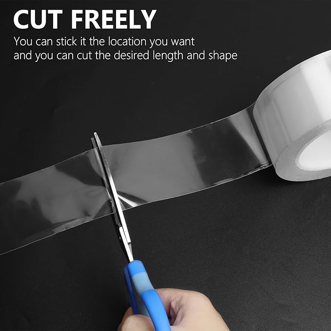 DGSL Car Door Edge Guards Door Sill Protector, 2In x 16.4Ft+2.7In x 33Ft+4In x - Image 2