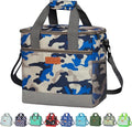 Iknoe Large Cooler Bag Collapsible 24 Can Insulated Bags Leakproof Lunch Cooler by Iknoe