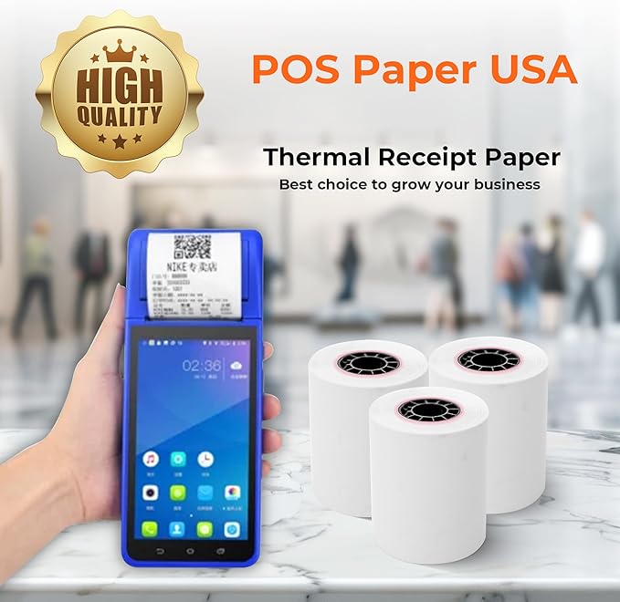 2 1/4" x 85' Thermal Paper - Image 4